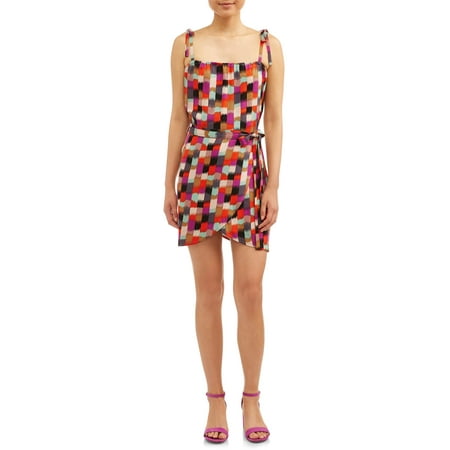The Salty Ones Juniors' Tie Top Mini Dress