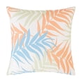 thumbnail image 2 of CaiYueKe Throw Pillow Covers Outdoor Waterproof Cozy Graceful Fan-Shaped Leaves Decorative Cushion Cases for Garden Patio Tent Balcony Couch Sofa 18 X 18 Inches, 2 of 8