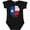 AB-Black, variant on Inktastic Graffiti Texas State Flag Boys or Girls Baby Bodysuit