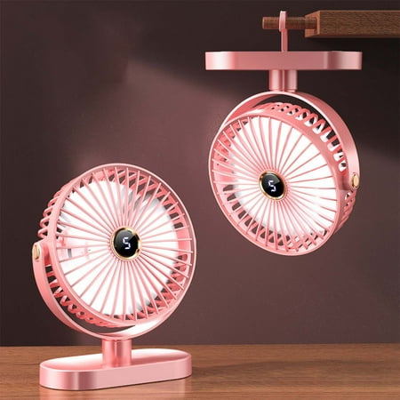 

Personal Mini Desk Fan Rechargeable Table Fan 90° Rotate Small Table Fan Desktop Mini Desktop Mute Desktop Fan Dormitory Office Fan for Home Office Bedroom