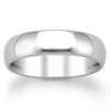 14kt White Gold Classic Wedding Band, 5 mm