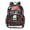 Ghost Standing Under a Mushroom, variant on PVC Transparent Backpacks Clear Backpack for Travel and Outings Ghost Standing under A Mushroom