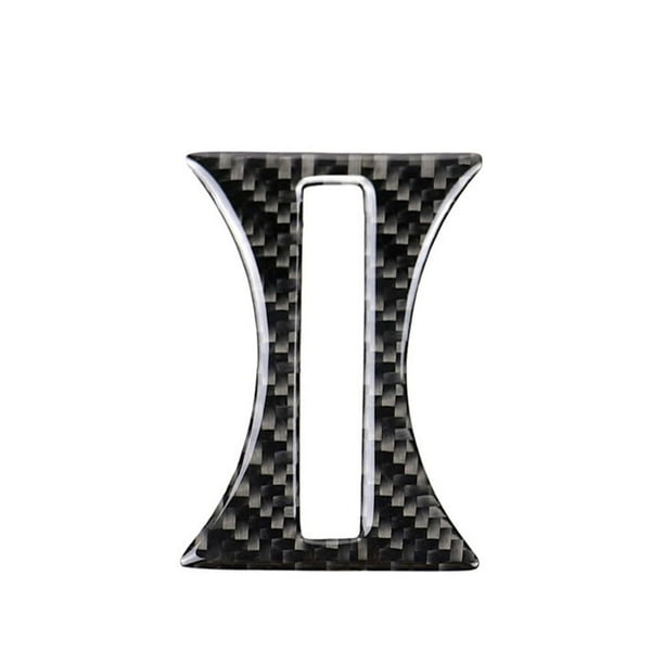 Speravity Reemplazo de ajuste de cubierta de bisel de Panel de portavasos forrado de fibra de carbono para Mercedes GLA/CLA/A clase Type3 NO3 Speravity CZ9530-02B