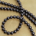 thumbnail image 3 of 6mm Negro Gemstone Gem Grano Suelto 15 " Yinane 6mm Redonda, 3 of 7