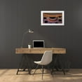 thumbnail image 3 of Mahan, Kathy 32x20 White Modern Wood Framed Museum Art Print Titled - Rusty Gears I, 3 of 4