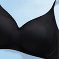 thumbnail image 4 of LYEAA Padded Bras for Women No Wires Seamless Push up Wireless Daily Bras Wirefree Adjustable Strap Lift Soft Bralette Breathable Comfort Sleeping Bras Black S, 4 of 4