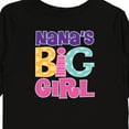 thumbnail image 4 of Inktastic Nana's Big Girl Girls Long Sleeve Toddler T-Shirt, 4 of 5