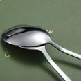 thumbnail image 6 of ReaNea Dinner Spoons 6 Pieces Stainless Steel Table Soup Spoons, Dessert Spoons Sliverware Set, 6 of 7