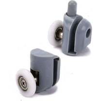 Gordon Glass® Shower Door 7/8" Dia. Ball Bearing Roller Assembly for Sliding Shower Doors (1 Upper Rollers and 1 Bottom Rollers)