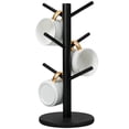 thumbnail image 1 of MyLifeUNIT Mug Holder Tree, Coffee Cup Holder with 6 Hooks (Black), 1 of 7