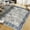 Color tone, variant on Washable Vintage Traditional Distressed Indoor Foldable Thin Retro Accent Non-Slip Area Rug Carpet Mat for Living Room Bedroom and Office
