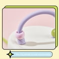 thumbnail image 4 of PEONAVET Tasse à Salade en Plastique Double Couche Tasse à Salade Bocal de Rangement Portable pour Fruits Récipient à Collation Hermétique Tasse à Salade de Fruits, 4 of 6