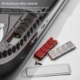 thumbnail image 4 of SSD M.2 Dissipateur Thermique NVMe Dissipateur Thermique M2 2280 SSD Disque Dur Dissipateur Thermique en Aluminium avec Coussinet Thermique en Silicone pour PC / PS5 PCIE 2280 SSD Rouge D, 4 of 6