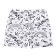 thumbnail image 5 of WIBACKER 2-9T Funny DIY Painted Pajamas for Girls Unicorn Summer Short Sleeve PJ Set You Can Color With Markers, 5 of 16