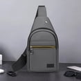 thumbnail image 6 of Crossbody Bags Sling Bag For Men Women Shoulder Backpack Chest Bags Daypack for Hiking Camping Outdoor Trip, 6 of 7