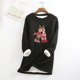 thumbnail image 1 of Pntutb Moda para mujer Estampado de Navidad Manga regular Otoño Invierno Suelta Vacaciones Casual Manga Cuello redondo Camisa tops Pntutb Pntutb-5469, 1 of 5