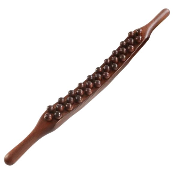LEEYNEER Rolling Stick Body Massager Massage Wooden Tools Wooden Massager Back Roller Massage Tool Guasha Tool