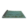 thumbnail image 2 of Ahgly Company Indoor Round Oriental Light Blue Industrial Area Rugs, 8' Round, 2 of 4