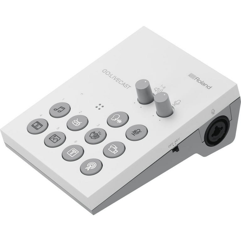 Roland GO LIVECAST Live Streaming Audio and Video Studio with Rode