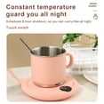 thumbnail image 4 of Naiovety Calentador de taza de café eléctrico con enchufe CN, Control táctil, calentador de taza de agua para clima frío, botella de bebida de té Electrodomésticos Rosado Naiovety HA074203-01, 4 of 6
