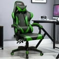 thumbnail image 2 of Gaming Chair Reclining Swivel with Massage Lumbar Support, 2 of 3