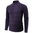 thumbnail image 1 of H2H Men's Casual Slim Fit Basic Tops Knitted Thermal Turtleneck Pullover Sweater (KMTTL0412), 1 of 6
