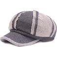 thumbnail image 4 of CoCopeaunts Men Women Beret Shabby Patchwork Style Cotton Female Berets Casual Artist Painter Octagonal Newsboy Cap, 4 of 8