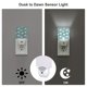 thumbnail image 3 of Fotbe whiter Snow bear Print Luz Nocturna LED, Luz de Noche con Sensor de Luz Natural de Anochecer a Amanecer, Se Enchufa a la Pared, Blanco Cálido 0.5W-UK, 3 of 7