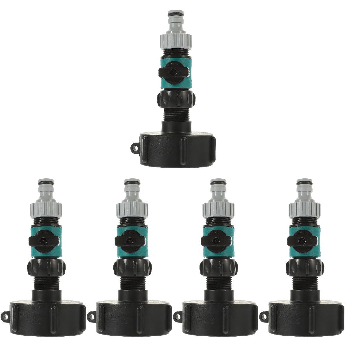HOMEMAXS 5-Pack Hose Connectors, Replacement Hose Fittings for Versatile Outdoor Watering