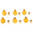 thumbnail image 3 of 6 Pieces Glass Bottles Bottle Tags Wish Tags , Yellow, as described, 3 of 7