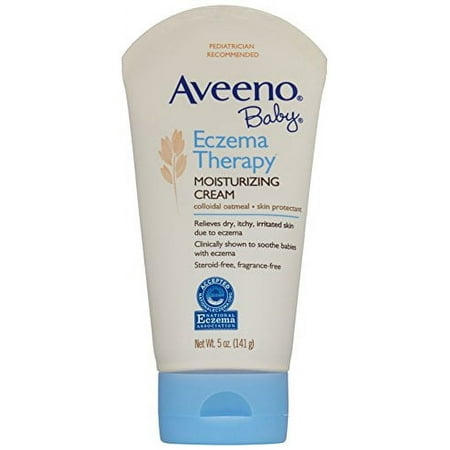 2 Pack - Aveeno Baby Eczema Therapy Moisturizing Cream, 5oz Each