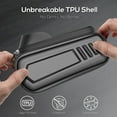 thumbnail image 5 of Waterproof Bike Frame Bag with Touchscreen Window – 1.6L Shockproof Top Tube Pouch, Quick-Access Zipper, Fits 7" Smartphones (Ideal for Cycling & Commuting), 5 of 7
