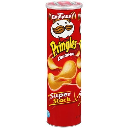 Pringles Super Stack Original Potato Crisps, 6.41 oz