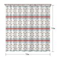 thumbnail image 5 of Christmas Tree and Bird Pattern Shower Curtain 72"x72" ,Bathroom Decorative Shower Curtains Set with 12 Hooks,Modern Waterproof Washable Shower Curtain, 5 of 6