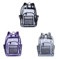 thumbnail image 4 of Soidarity Bolso de hombro impermeable Mochilas de gran capacidad con bolsillos laterales Cartera de paraguas de estudiante para escuela al aire Escalada Gris Soidarity OD026036-03, 4 of 6