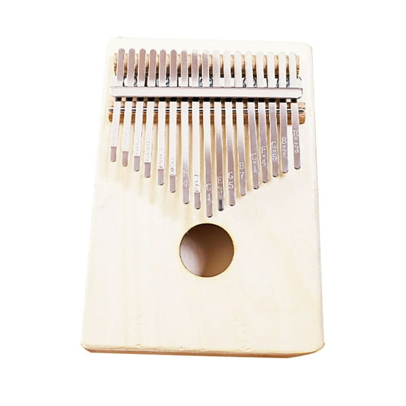 17-Key Kalimba Thumb Piano: Portable Wood Instrument for Kids - Gift Set