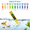thumbnail image 2 of Medidor de ph, termómetro digital TDS / ce, medidor portátil de calidad del agua de cuatro en uno con retroiluminación lcd, medidor de calidad del agua con polvo amortiguador de pH, 2 of 5