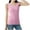 Hot Pink, variant on ZVNAΖH Tank Tops for Women,Women's Casual Crew Neck Sleeveless Velvet Seamless Undershirt Tank Tops Pack