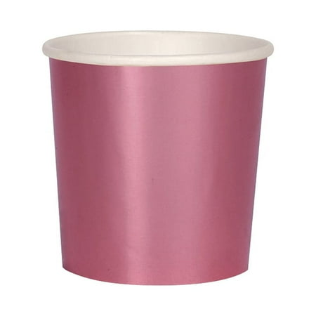 Meri Meri Metallic Pink Tumbler Cups, 8ct