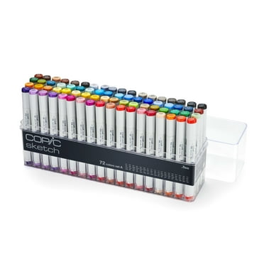 Copic Sketch Marker Set, 72A Colors