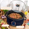 thumbnail image 3 of Beautiful 6 Qt Programmable Slow Cooker, Starry Night and Buttercream by Drew Barrymore, 3 of 11