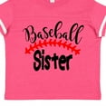 thumbnail image 4 of Inktastic Baseball Sister Boys or Girls Toddler T-Shirt, 4 of 5