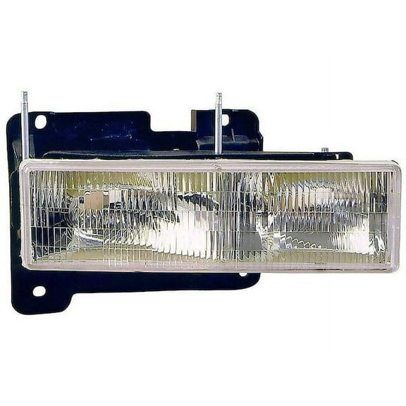 Right Headlight Assembly - Compatible with 1990 - 1999 Chevy C1500 1991 1992 1993 1994 1995 1996 1997 1998