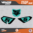 thumbnail image 2 of Kalair GFX Graphics Kit for Honda CRF50 (2013+) Venom Series, 2 of 5