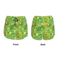thumbnail image 3 of Lsque St. Patrick's day Printed Women's Running Shorts with Liner Pockets,Elastic Quick Dry Workout Athletic Gym Yoga Shorts,Womens High Waist Shorts-Medium, 3 of 7