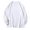 White, variant on WREESH Mens Crewneck Sweatshirts Casual Solid Pullover Long Sleeved Thin T Shirt Top Black