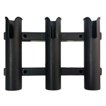 Removable 3 Tube Boat Fishing Rod Holder for Marine Kayak Side Mot CF X9H8
