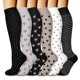 thumbnail image 1 of Calcetines de compresión para mujer y hombre (6 pares), el mejor soporte para correr Lucky_B, 1 of 5