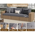 thumbnail image 6 of Merluxy 5-Piece Patio Sofa Set with Coffee Table, Outdoor Conversation Set for Balcony/Poolside, 6 of 9