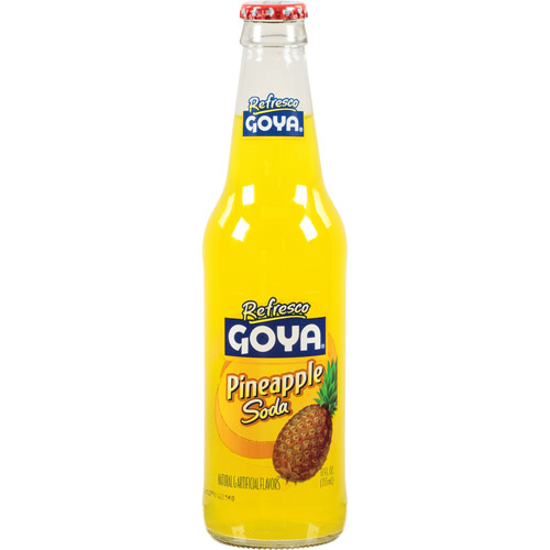Goya Pineapple Soda, 12 Oz, (pack Of 24)